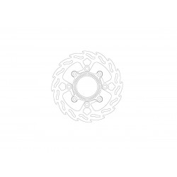 BRAKE DISC FLAME REAR - 17104873 - Dr Rider