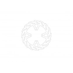 BRAKE DISC FLAME REAR - 17104875 - Dr Rider