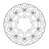 BRAKE DISC HALO FRONT HAYBUSA  - 17104900 - Dr Rider