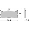 BRAKE PAD SA SINT FR - 17213850 - Dr Rider