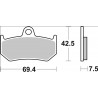 BRAKE PAD SP SINT RR - 17213861 - Dr Rider