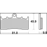 BRAKE PAD LA SINT FR - 17213865 - Dr Rider
