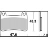 BRAKE PAD SA SINT FR - 17213874 - Dr Rider