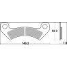 BRAKE PAD SD SINT FR - 17213875 - Dr Rider