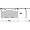 BRAKE PAD SR SINT FR - 17213887 - Dr Rider