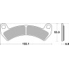 BRAKE PAD SX SINT FR - 17213954 - Dr Rider
