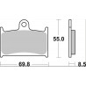 BRAKE PAD SA SINT FR - 17213960 - Dr Rider
