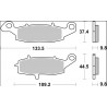 BRAKE PAD SP SINT RR - 17213961 - Dr Rider
