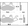 BRAKE PAD SA SINT FR/RR - 17213975 - Dr Rider