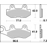 BRAKE PAD SD SINT RR - 17213998 - Dr Rider
