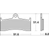 BRAKE PAD SA SINT FR - 17214000 - Dr Rider