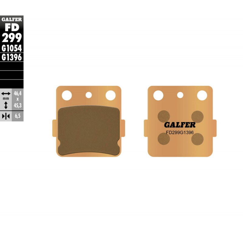 BRAKE PAD SINTERED OFF ROAD - 17111793 - Dr Rider