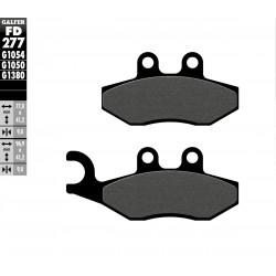 BRAKE PAD SEMI METAL - 17200661 - Dr Rider
