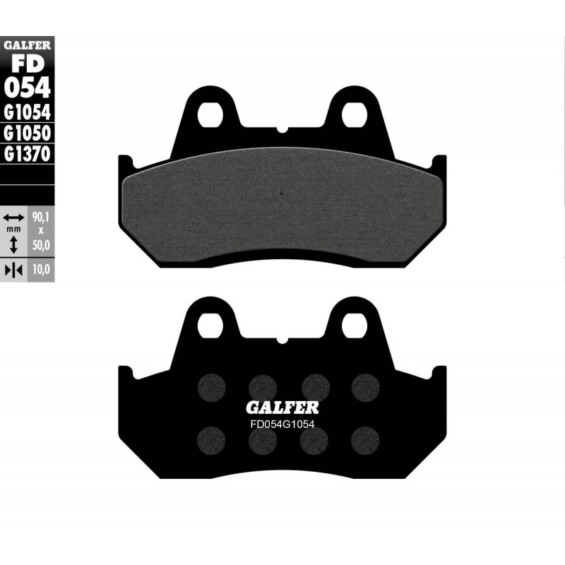 BRAKE PAD SEMI METAL - 17200702 - Dr Rider