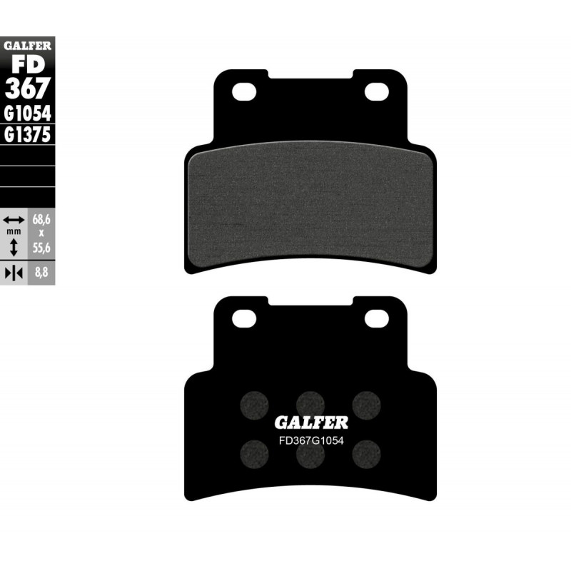 BRAKE PAD SEMI METAL - 17200725 - Dr Rider