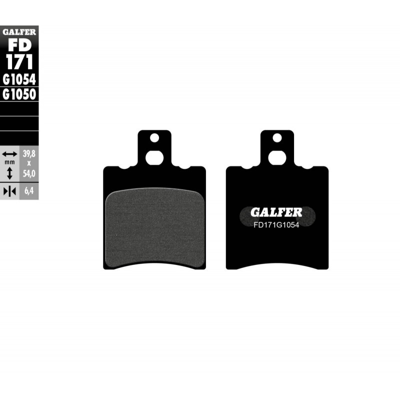 BRAKE PAD SEMI METAL - 17200727 - Dr Rider