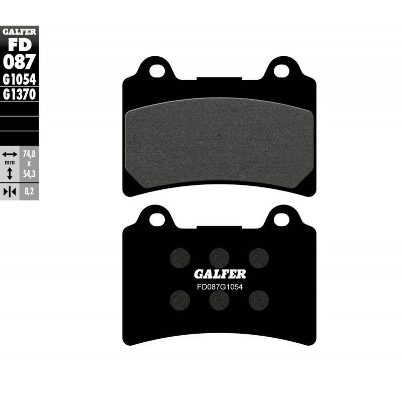 BRAKE PAD SEMI METAL - 17200733 - Dr Rider
