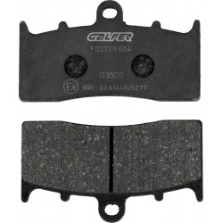 BRAKE PAD SEMI METAL - 17212333 - Dr Rider