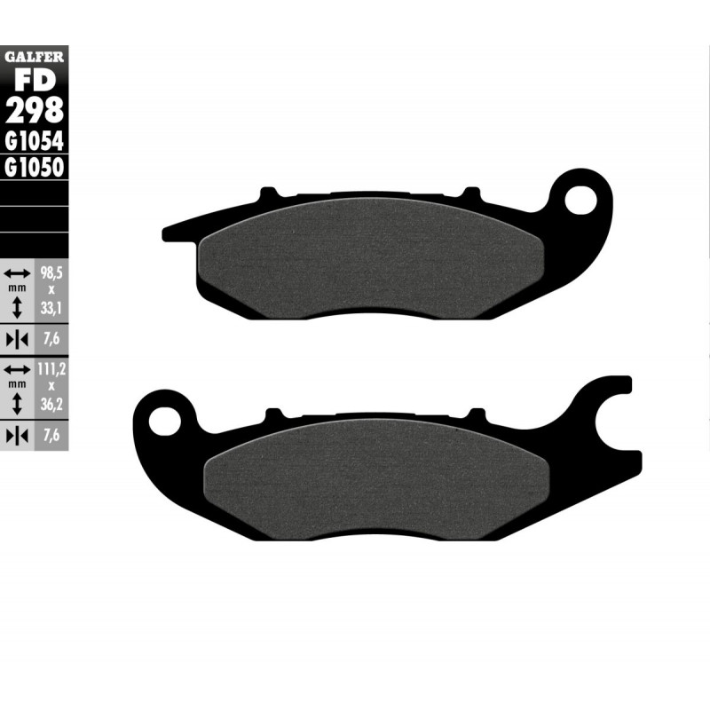 BRAKE PAD SEMI METAL - 17212340 - Dr Rider