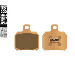 BRAKE PAD SINTERED SCOOTER - 17212370 - Dr Rider