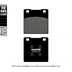 BRAKE PAD SEMI METAL - 17212385 - Dr Rider