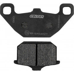 BRAKE PAD SEMI METAL - 17212928 - Dr Rider