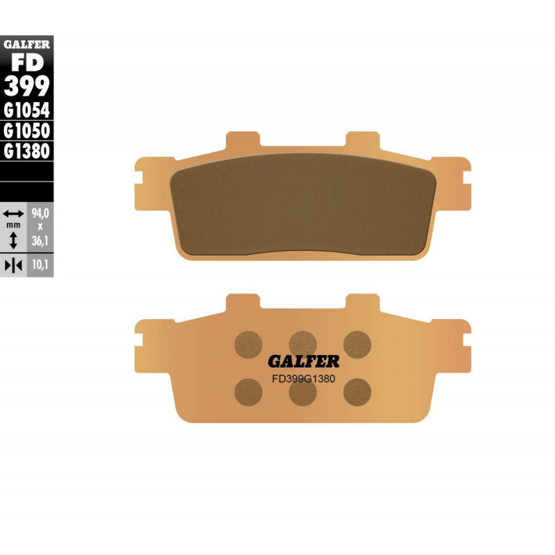 BRAKE PAD SINTERED SCOOTER - 17213048 - Dr Rider