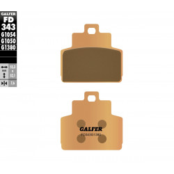 BRAKE PAD SINTERED SCOOTER - 17213049 - Dr Rider