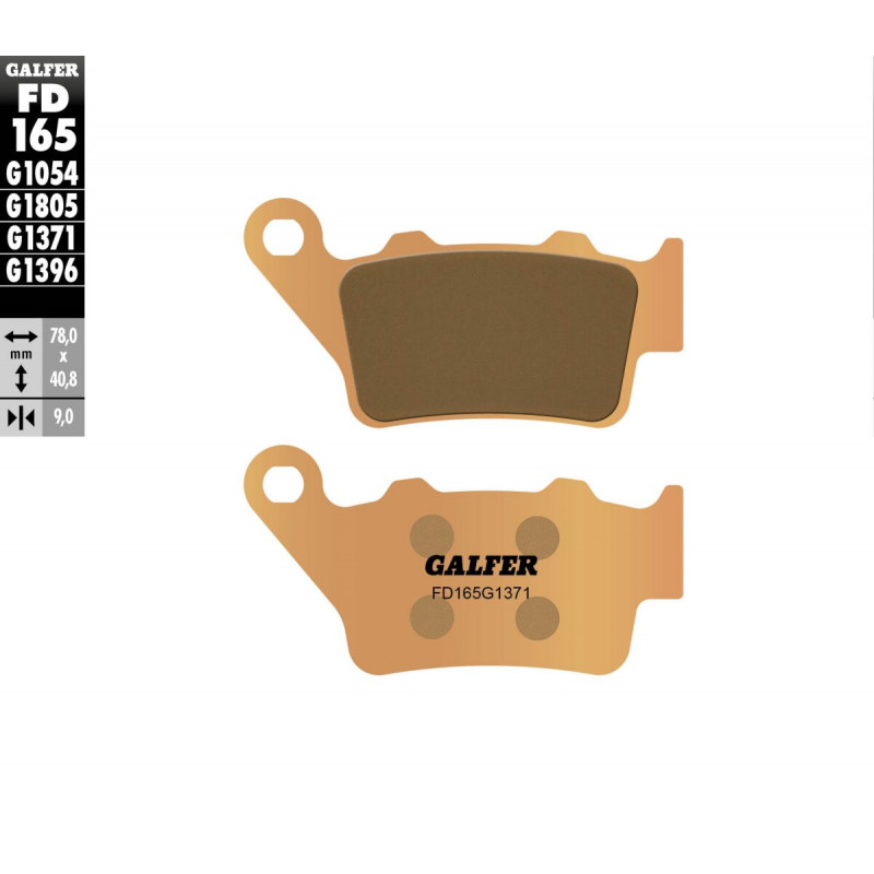 BRAKE PAD SINTERED - 17213053 - Dr Rider