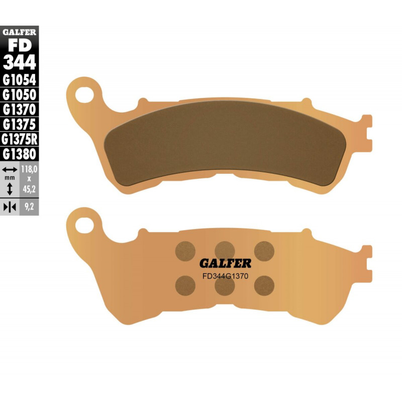 BRAKE PAD SINTERED - 17213056 - Dr Rider