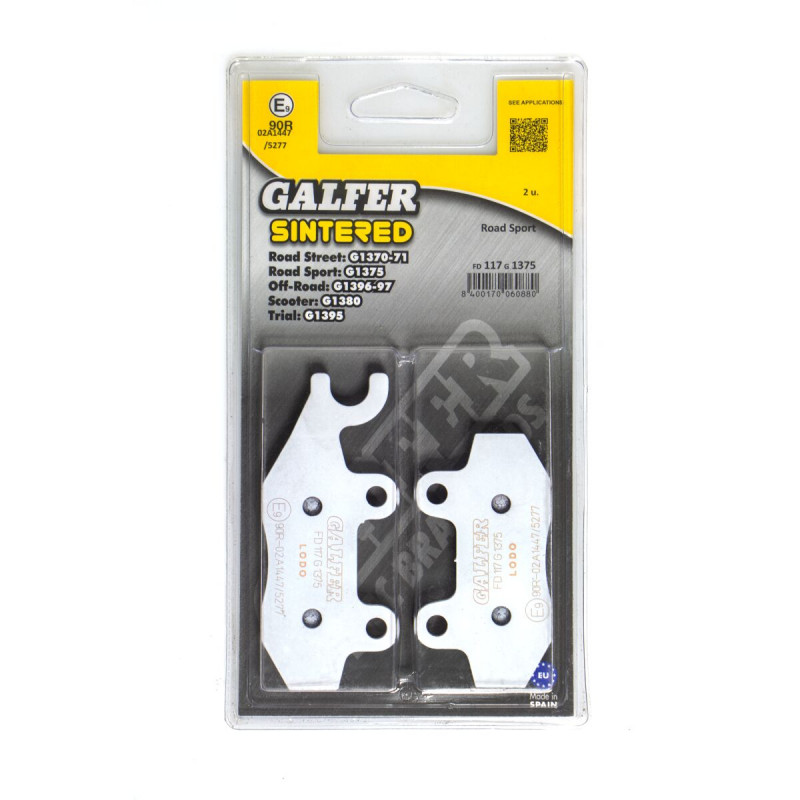 BRAKE PAD SINTERED SPORT - 17213511 - Dr Rider