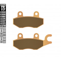 BRAKE PAD SINTERED SPORT - 17213511 - Dr Rider