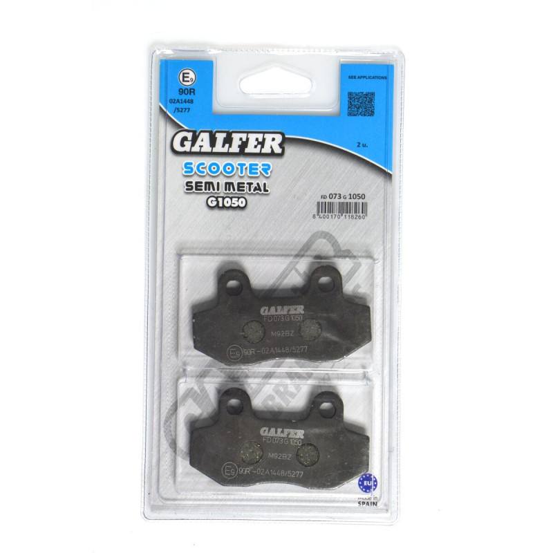 BRAKE PAD SEMI METAL SCOOTER - 17213515 - Dr Rider