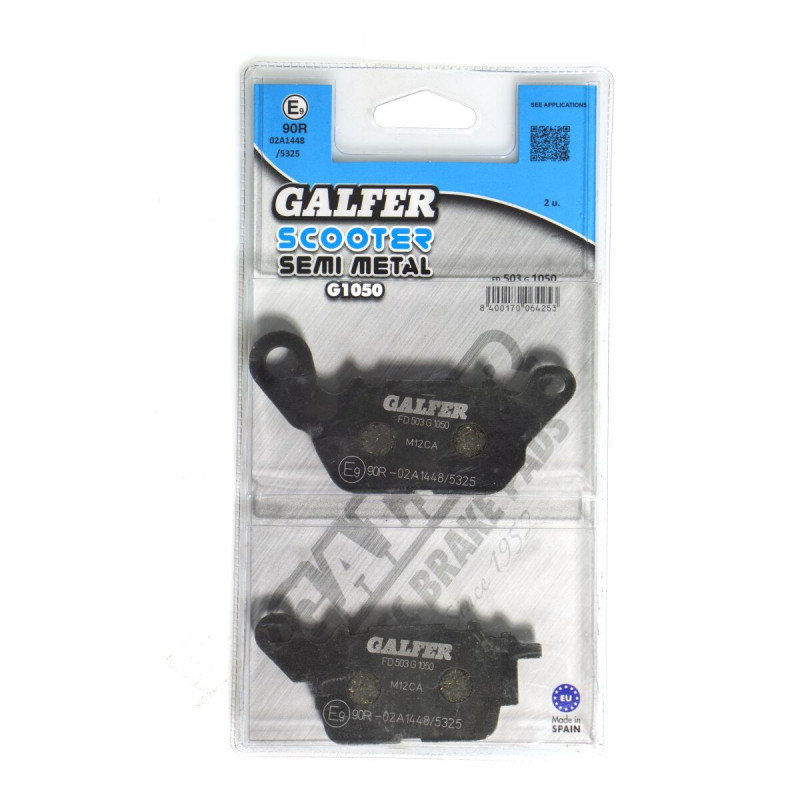 BRAKE PAD SEMI METAL SCOOTER - 17213518 - Dr Rider