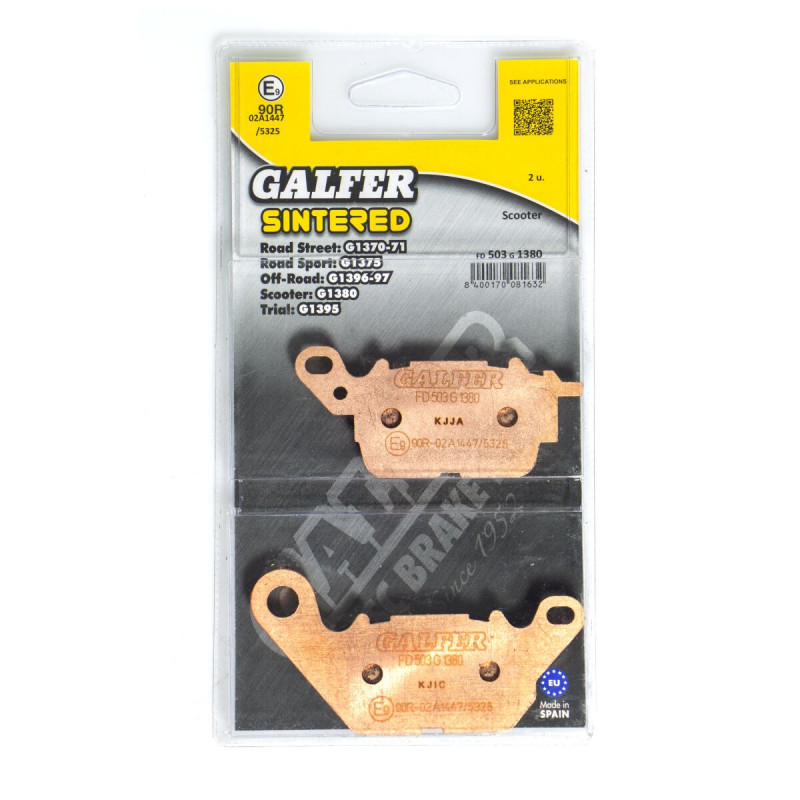 BRAKE PAD SINTERED SCOOTER - 17213531 - Dr Rider
