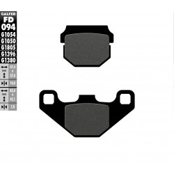 BRAKE PAD SEMI METAL - 17213540 - Dr Rider