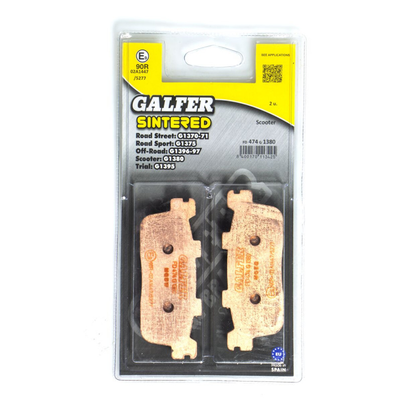 BRAKE PAD SINTERED SCOOTER - 17213549 - Dr Rider