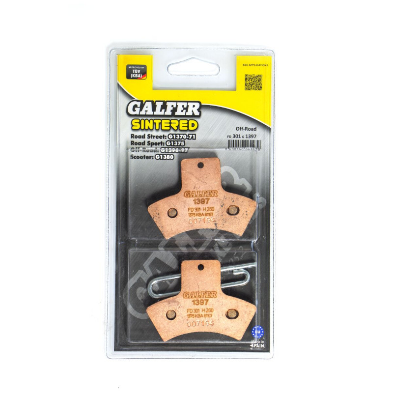 BRAKE PAD SINTERED ATV - 17213554 - Dr Rider