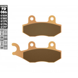 BRAKE PAD SINTERED ATV - 17213565 - Dr Rider