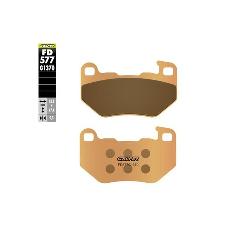 BRAKE PAD SINTERED - 17213722 - Dr Rider