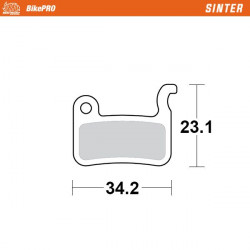 BRAKE PAD SINTER - 17200799 - Dr Rider