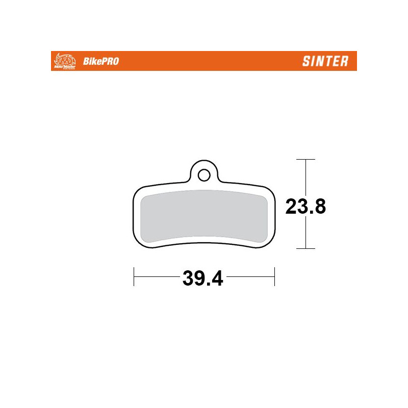 BRAKE PAD SINTER - 17200801 - Dr Rider