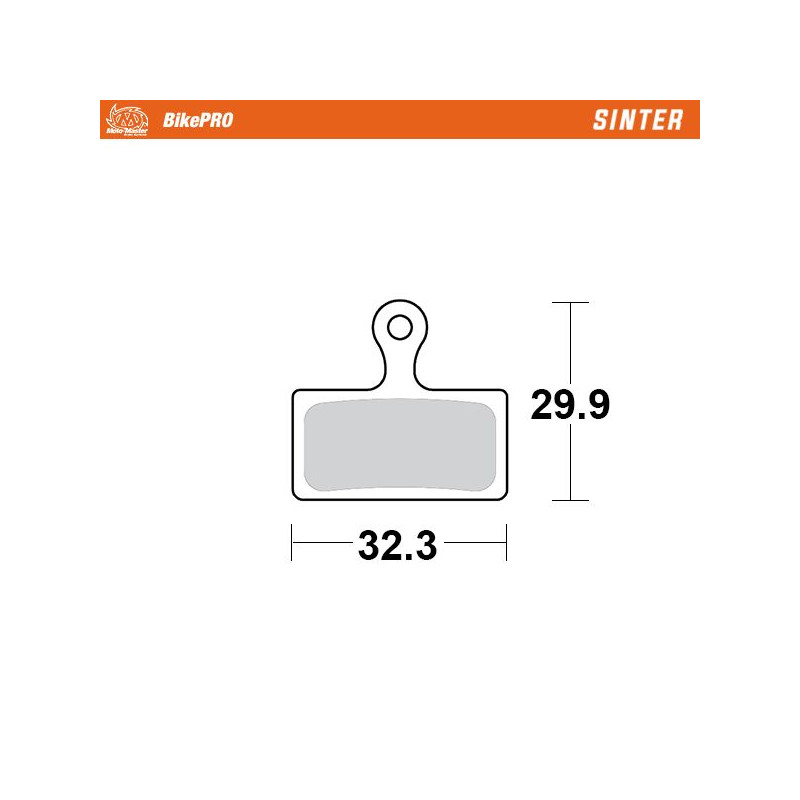 BRAKE PAD SINTER - 17200802 - Dr Rider