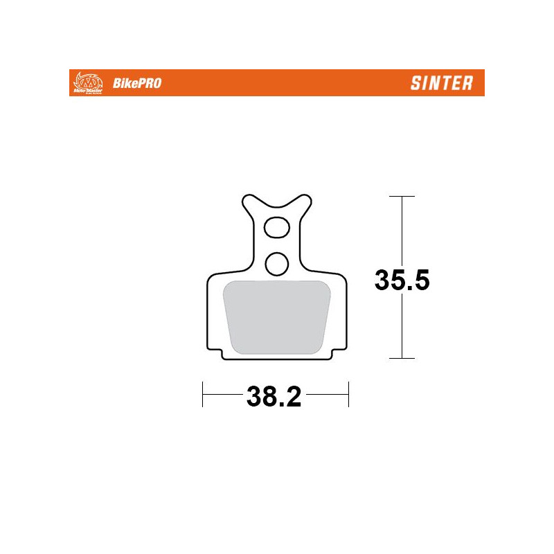 BRAKE PAD SINTER - 17200804 - Dr Rider
