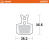 BRAKE PAD SINTER - 17200804 - Dr Rider