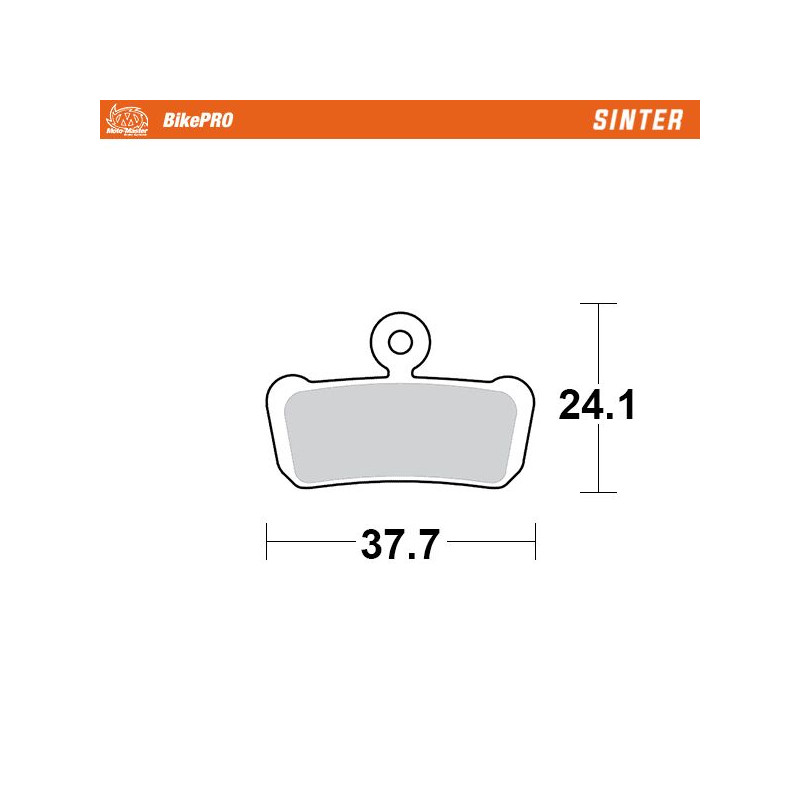 BRAKE PAD SINTER - 17200805 - Dr Rider
