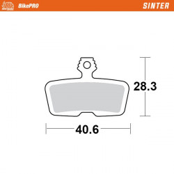 BRAKE PAD SINTER - 17200806 - Dr Rider