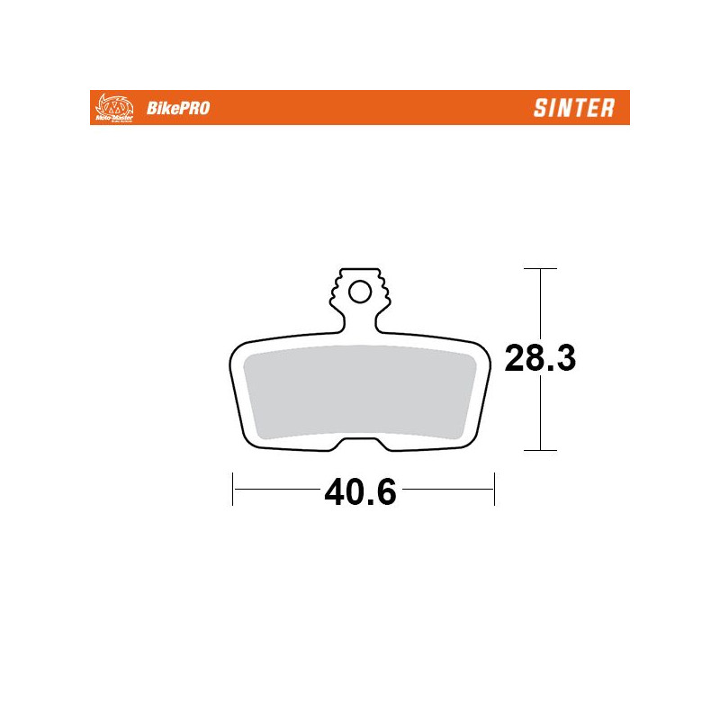 BRAKE PAD SINTER - 17200806 - Dr Rider
