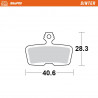 BRAKE PAD SINTER - 17200806 - Dr Rider