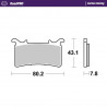 BRAKE PAD CARBON RACING - 17200829 - Dr Rider